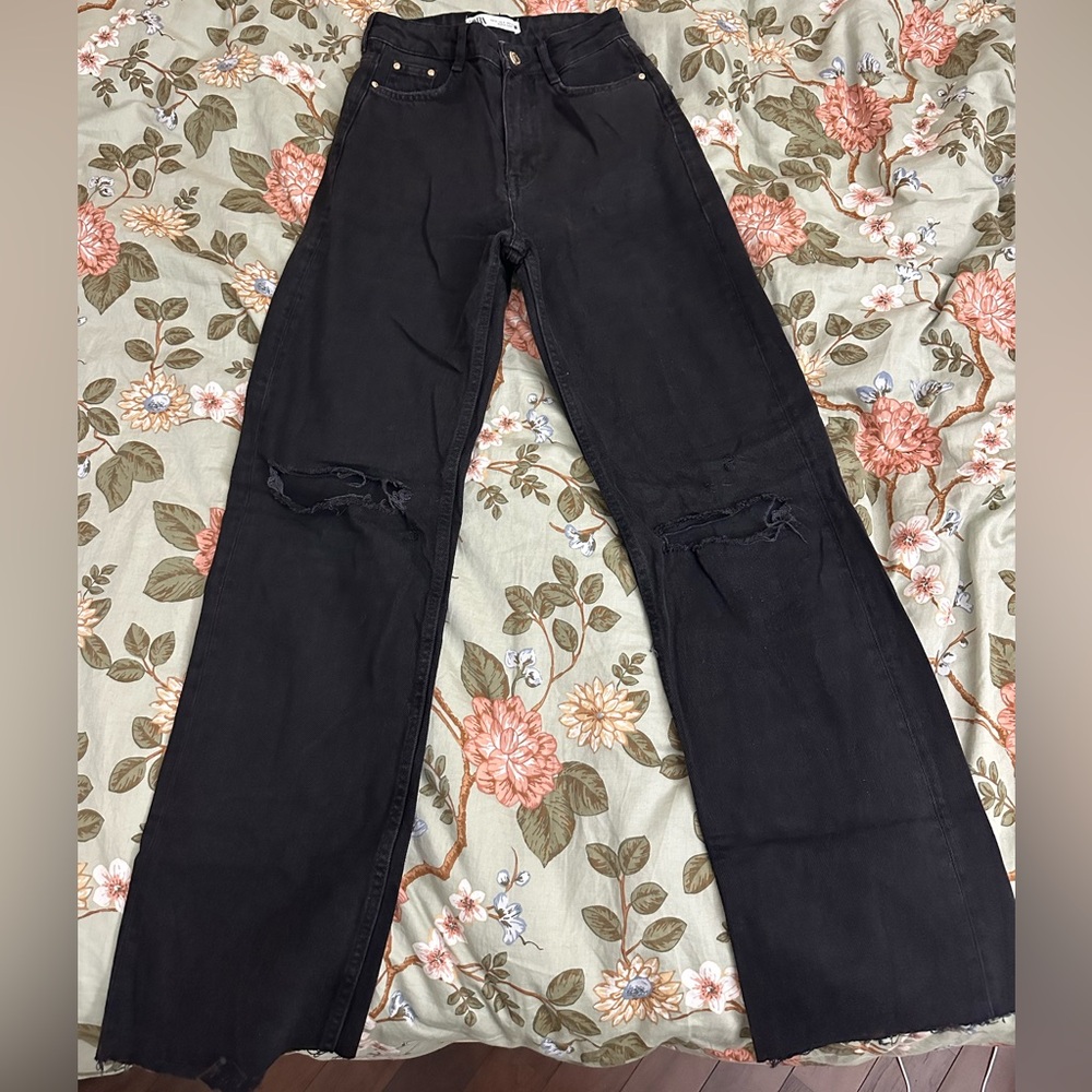 Zara Wide Leg Jeans - NEVER WORN